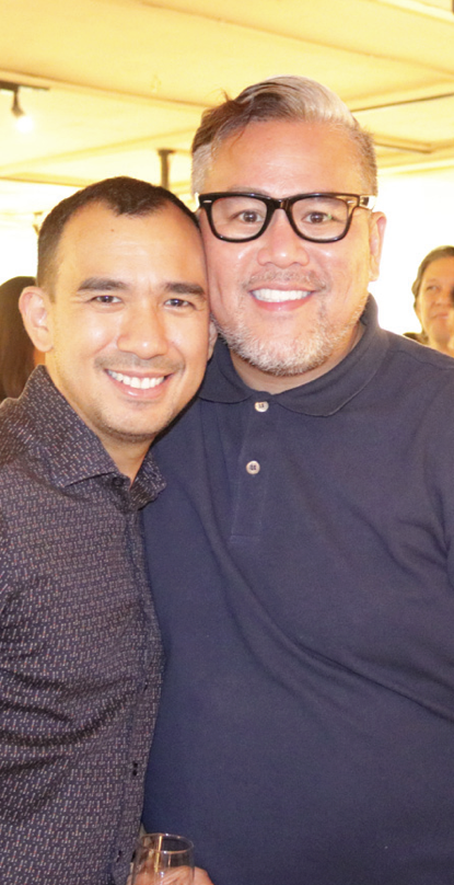 Jaime Ponce de Leon and Rajo Laurel